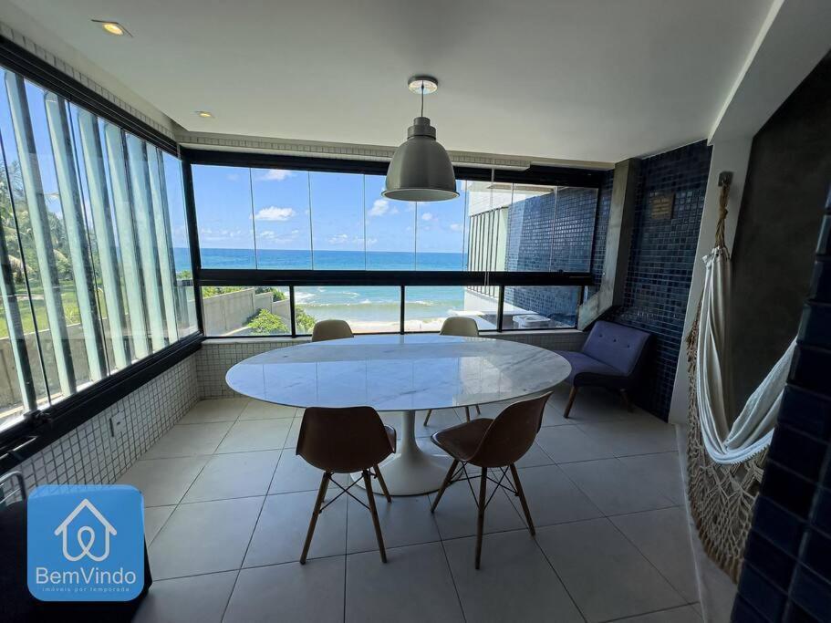 Apartamento Completo Com Vista Mar E Pe Na Areia 살바도르 외부 사진