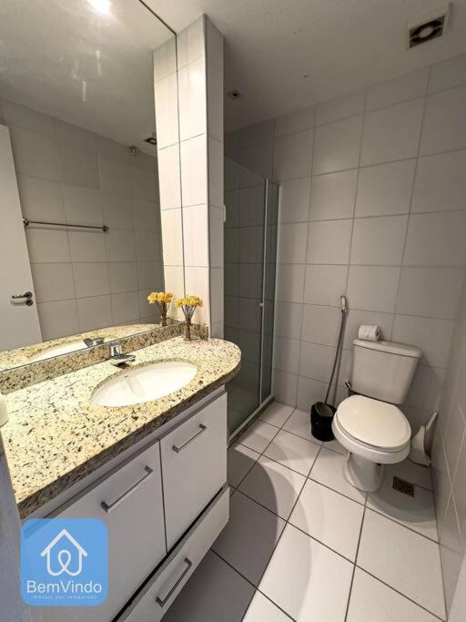 Apartamento Completo Com Vista Mar E Pe Na Areia 살바도르 외부 사진